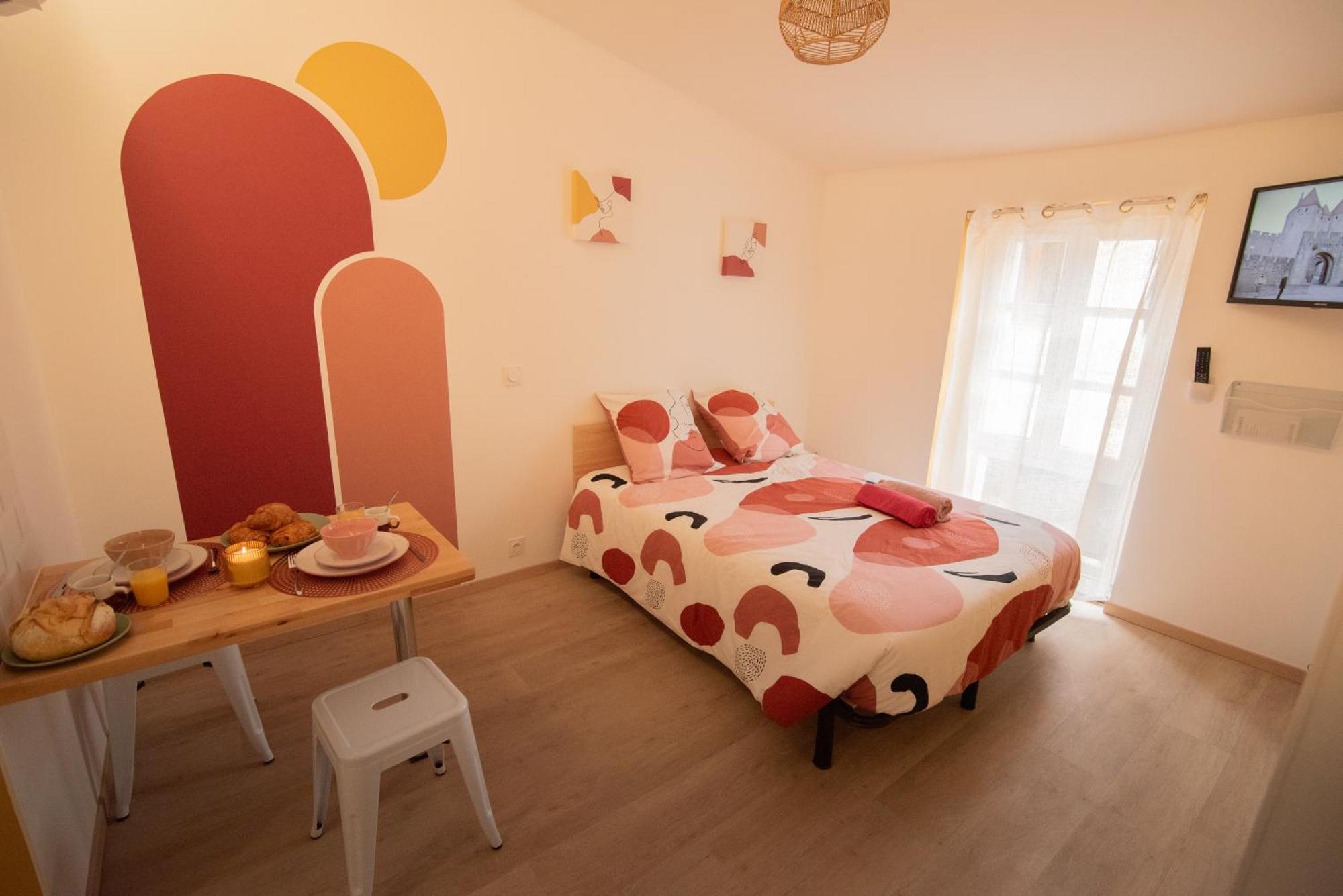 Tout Confort ! Centre-Ville, Climatisation, Parking, Wifi, Calme, Tv Carcassonne Exteriör bild